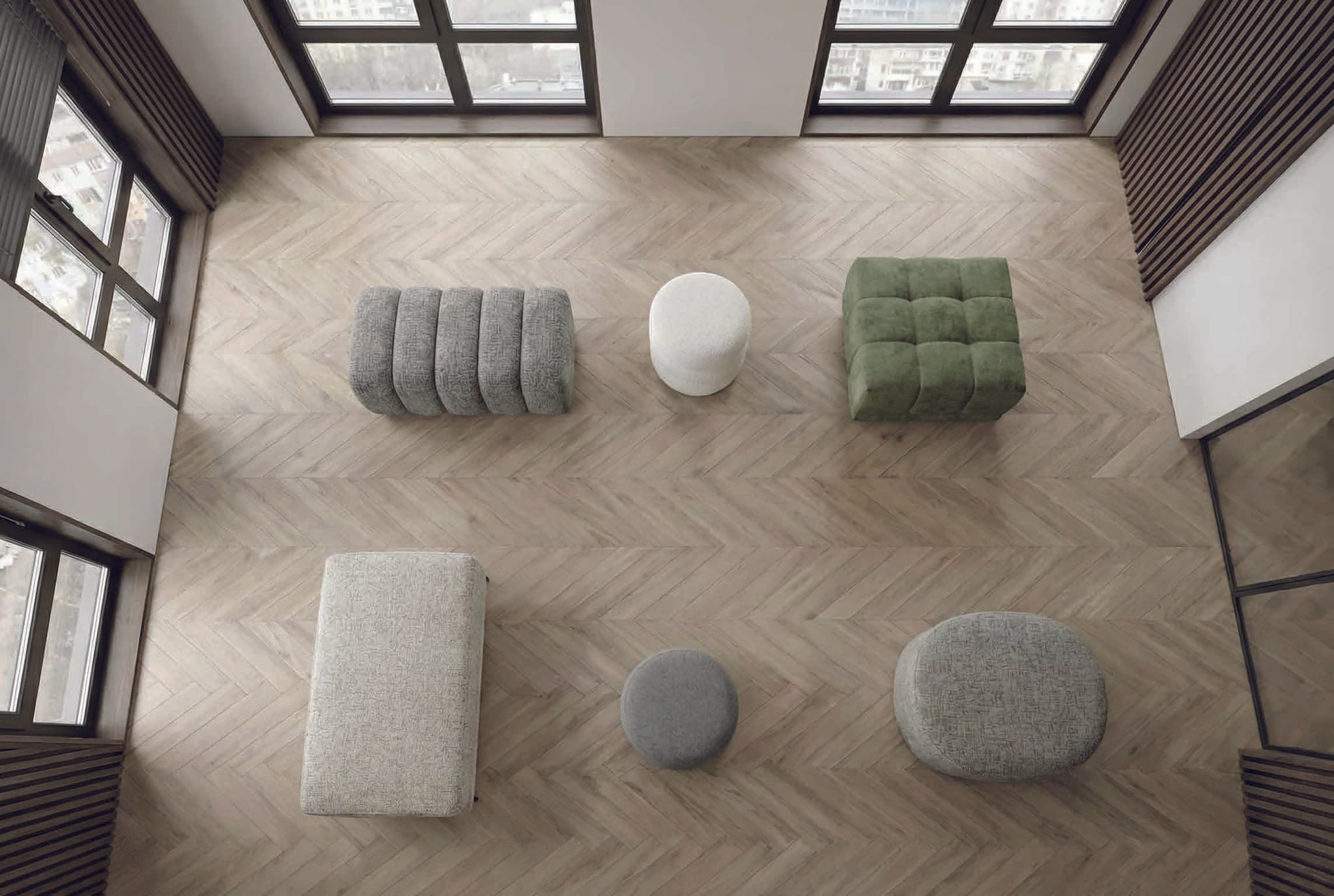 Kolekcija taburea - Fantasy kolekcija za arhitekte